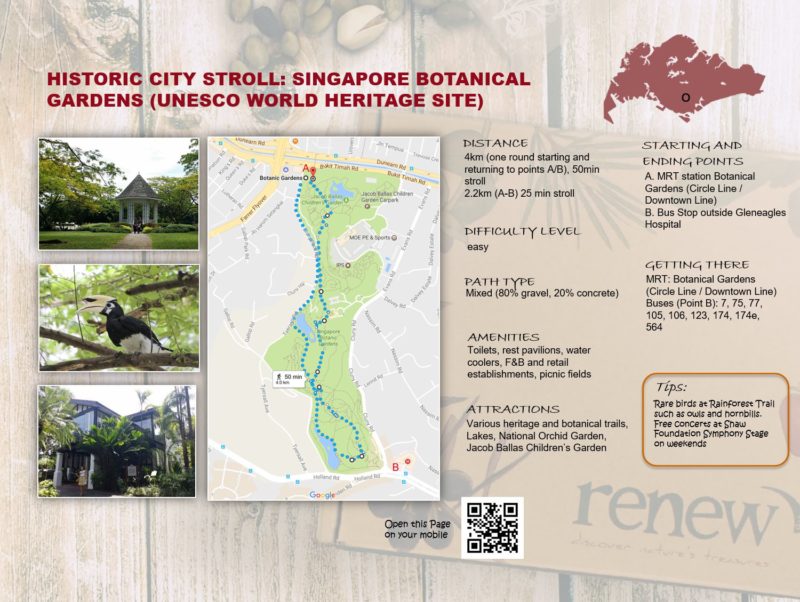 Historic City Stroll at Singapore Botanical Gardens