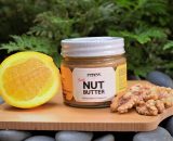 Orange Walnut Nut Butter Jar